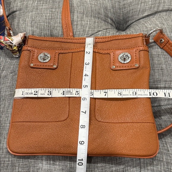 Marc Jacobs Bag Totally Turnlock Brown Leather Crossbody - Picture 17 of 17